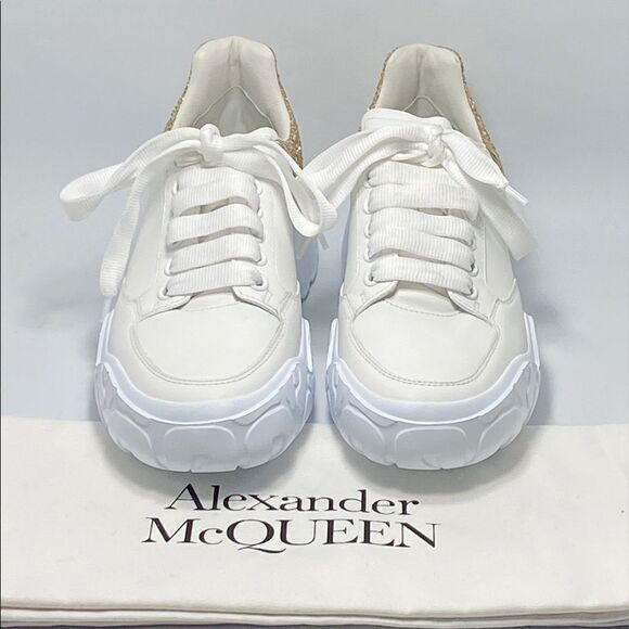 Alexander McQueen Glitter Sneakers - Picture 10 of 12